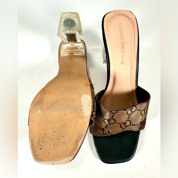 Alexander Wang Women's Slide Sandals Heels W8 - Picture 14 of 16